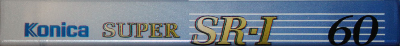 Compact Cassette Konica SR-I 60 Type I Normal 1996 Europe