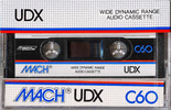 Compact Cassette Mach UDX 60 Type I Normal USA