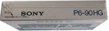 Video8, Hi8, Digital8 Sony HG 90 "P6-90HG" Type IV Metal 1989 Japan