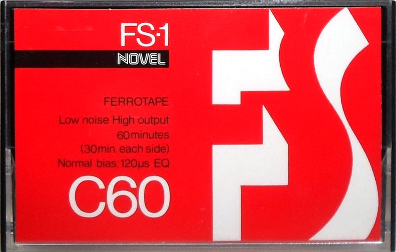 Compact Cassette: FUJI Novel - FS-1 60