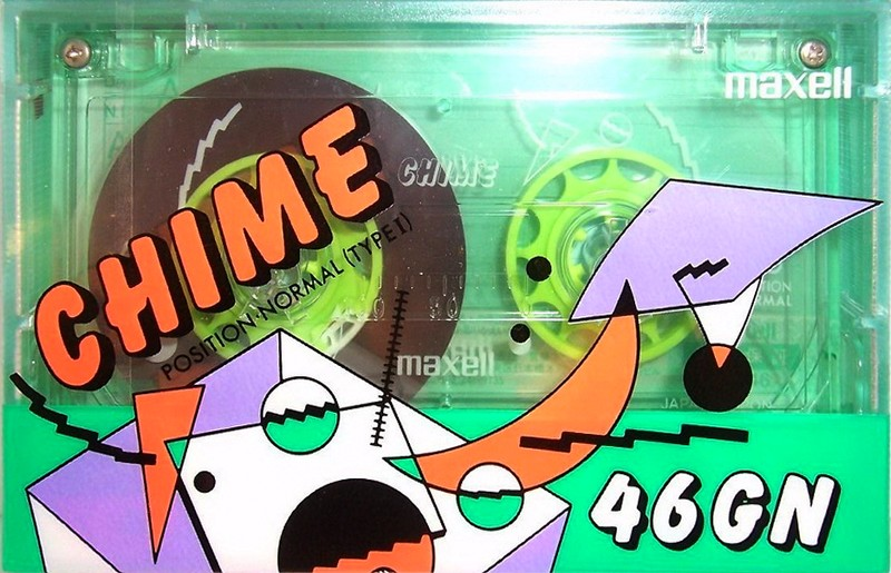 Compact Cassette Maxell Chime 46 "46GN" Type I Normal 1989 Japan