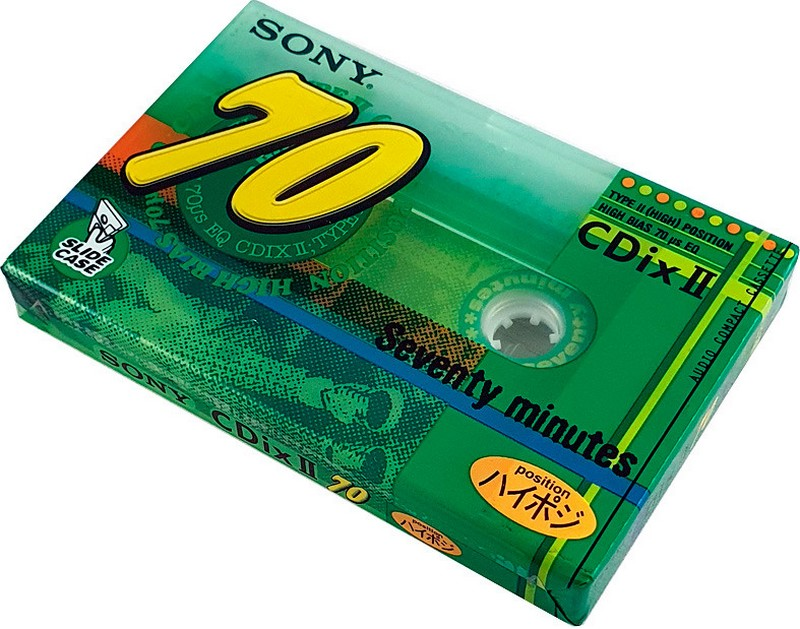 Compact Cassette: Sony  - CDix II 70