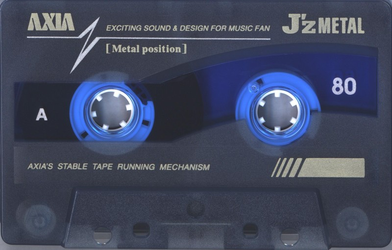 Compact Cassette: FUJI AXIA - J`z Metal 80