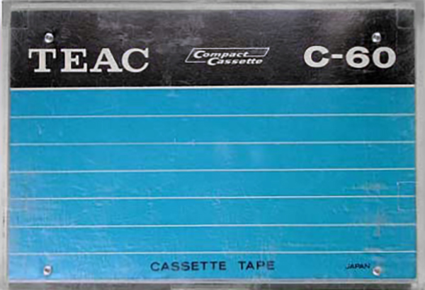 Compact Cassette Teac 60 Type I Normal 1971 Japan