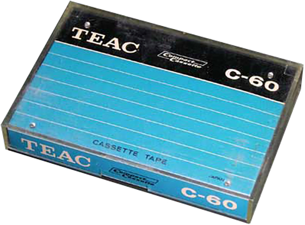 Compact Cassette Teac 60 Type I Normal 1971 Japan