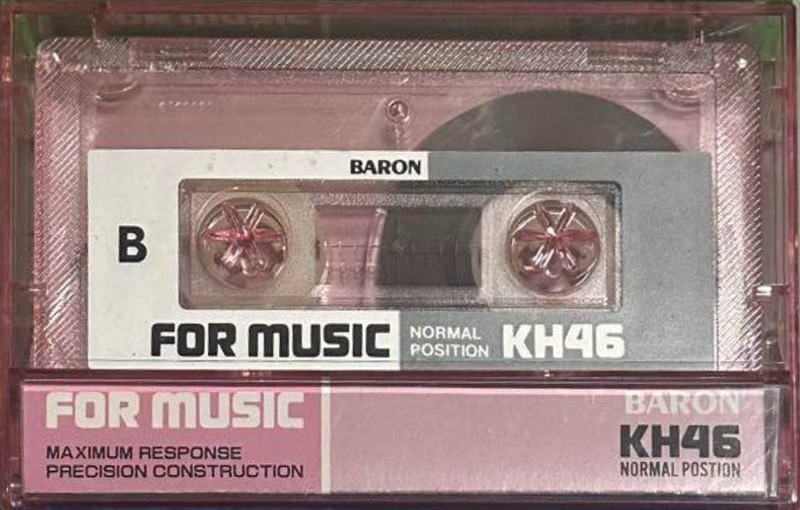Compact Cassette Baron KH 46 "For Music" Type I Normal 1985 Japan