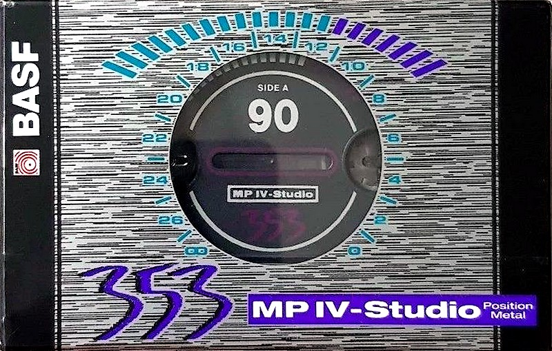 Compact Cassette: BASF  - MP IV-Studio 90