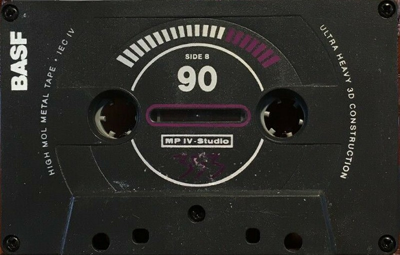 Compact Cassette: BASF  - MP IV-Studio 90