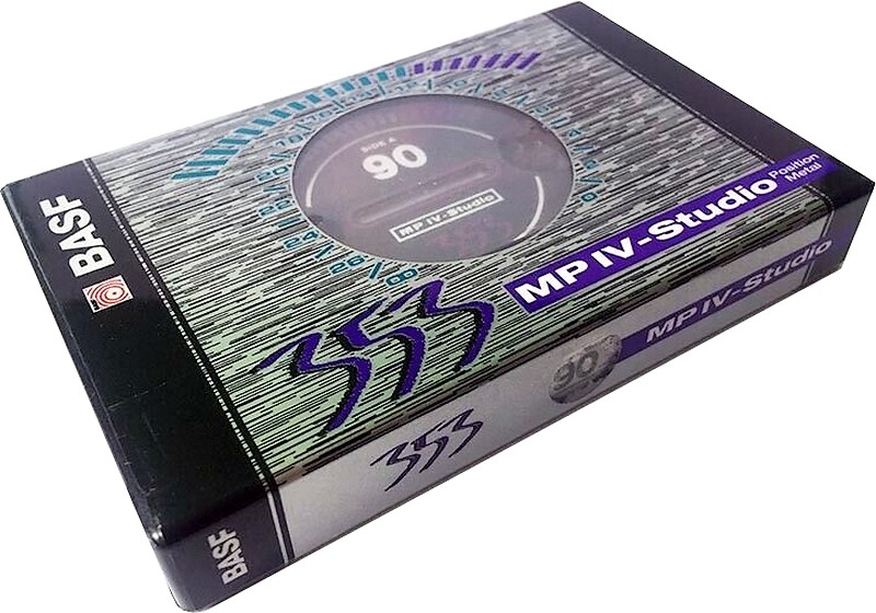 Compact Cassette BASF MP IV-Studio 90 Type IV Metal 1994 Europe