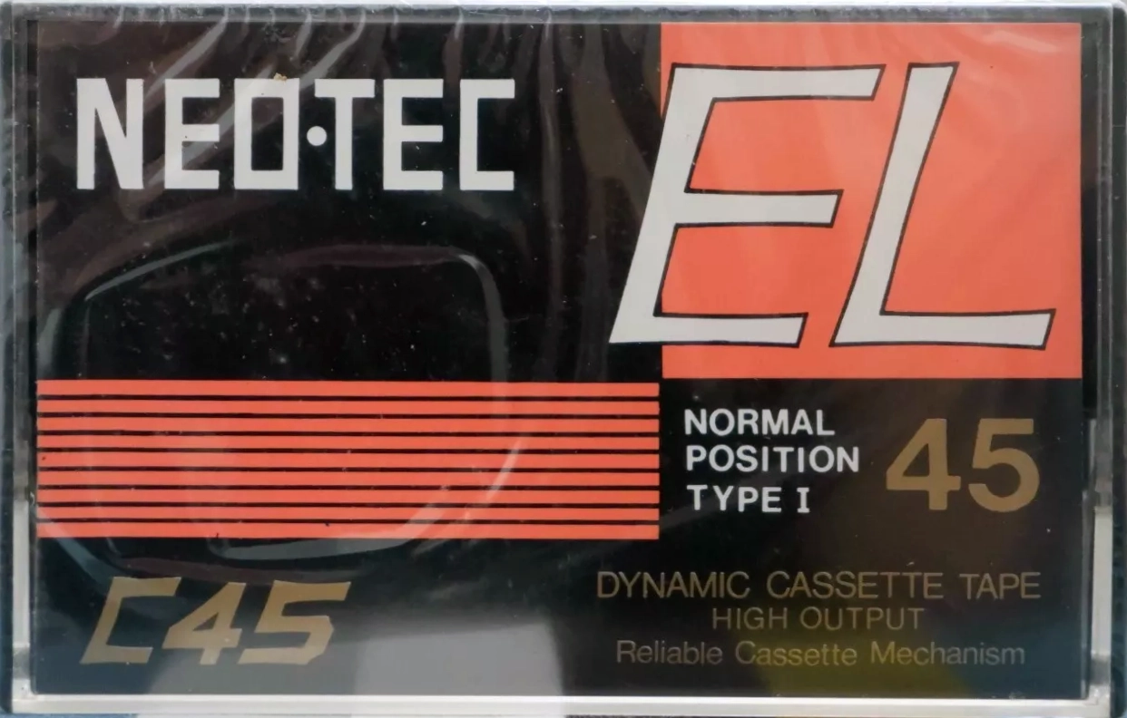 Compact Cassette Neo-Tec 45 "EL" Type I Normal Unknown Country