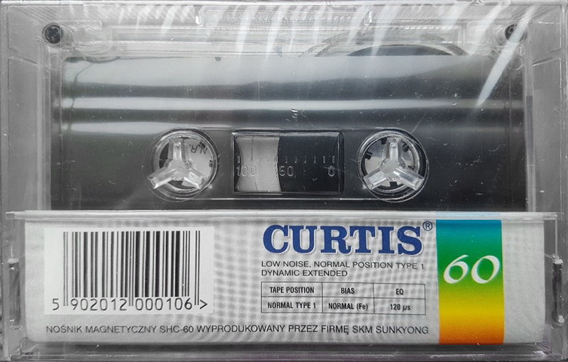 Compact Cassette Curtis 60 "SH 60" Type I Normal Poland