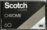 Compact Cassette Scotch Chrome 60 Type II Chrome 1981 Europe