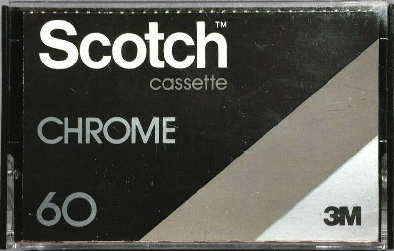 Compact Cassette: 3M Scotch - Chrome 60