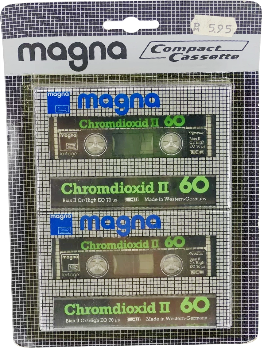 Blister: Magna  - Chromdioxid II 60