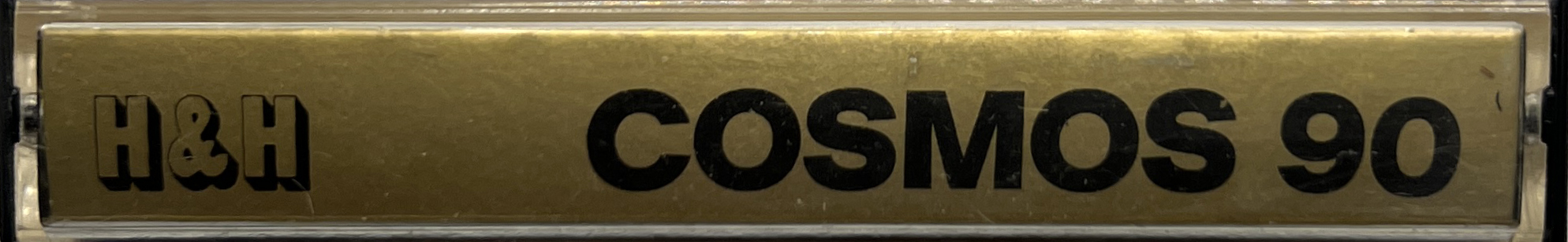 Compact Cassette H&H Cosmos Super 90 Type II Chrome 1977 Germany