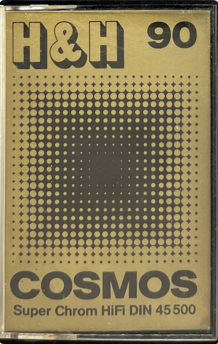 Compact Cassette H&H Cosmos Super 90 Type II Chrome 1977 Germany