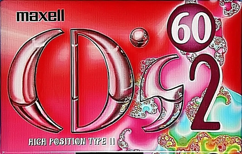 Compact Cassette Maxell CD`s II / CD`s 2 60 "CDS2-60L" Type II Chrome 1997 Japan