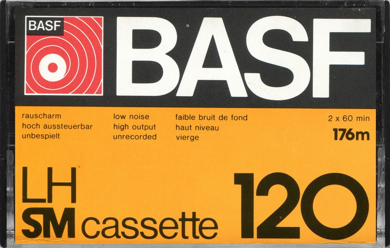 Compact Cassette BASF LH 120 Type I Normal 1976 Europe