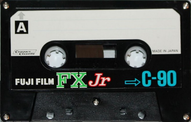 Compact Cassette Fuji Film FX Jr 90 Type I Normal 1974 Japan