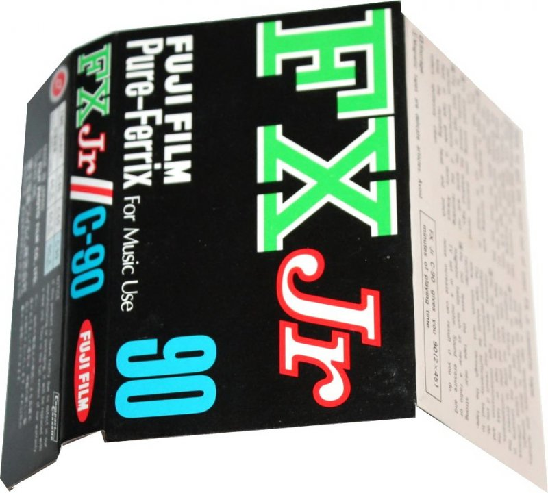 Compact Cassette Fuji Film FX Jr 90 Type I Normal 1974 Japan