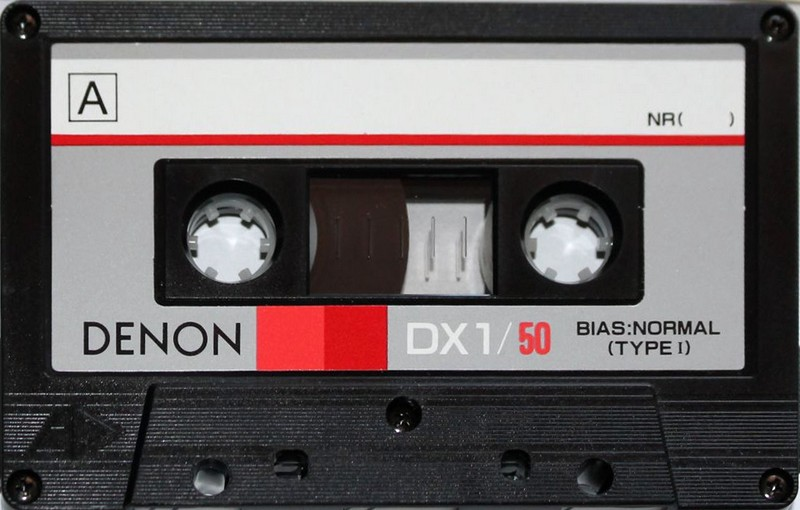 Compact Cassette Denon DX1 50 "DX1/50K" Type I Normal 1985 Japan