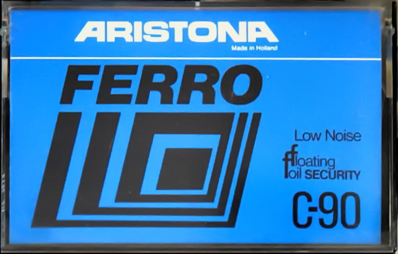 Compact Cassette Aristona Ferro 90 Type I Normal 1978 Europe