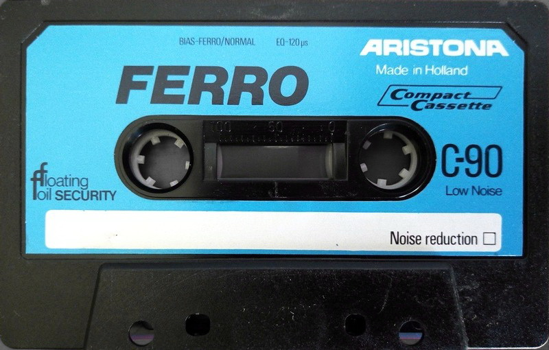 Compact Cassette: Philips Aristona - Ferro 90