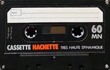 Compact Cassette Hachette Tres Haute Dynamique 60 Type I Normal 1983 France