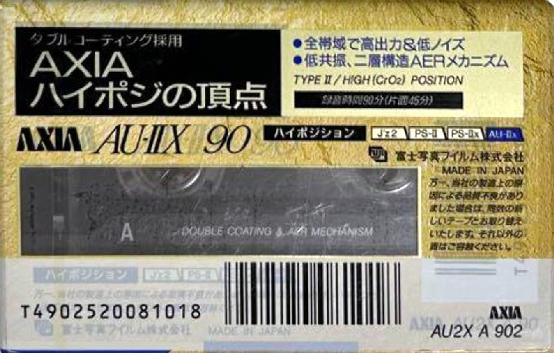 2 pack: FUJI AXIA - AU-IIx 90