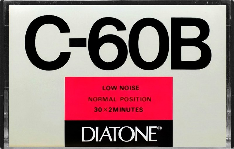 Compact Cassette: Mitsubishi Diatone - B 60