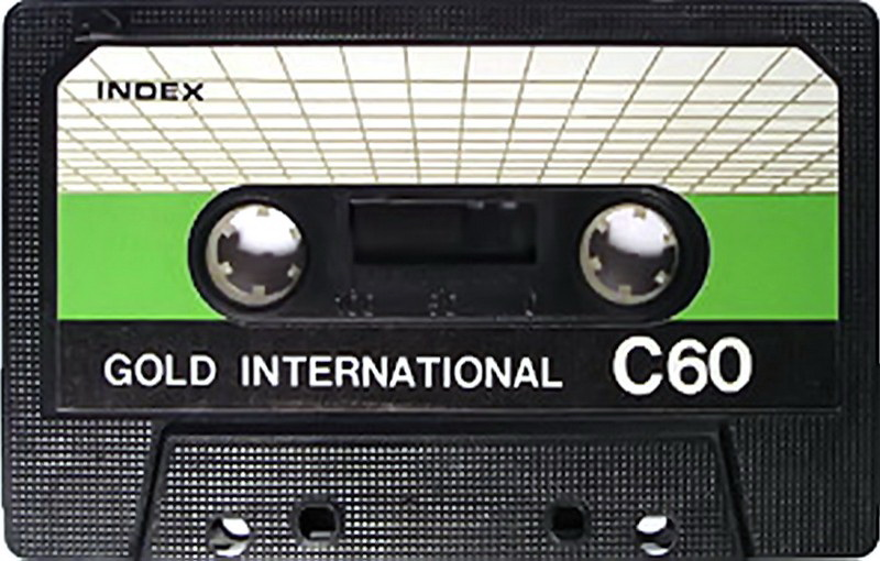 Compact Cassette Gold International 60 Type I Normal Hong Kong