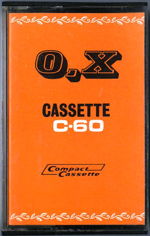 Compact Cassette:  O.X -  60