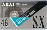 Compact Cassette Akai SX 46 Type I Normal 1991 Europe