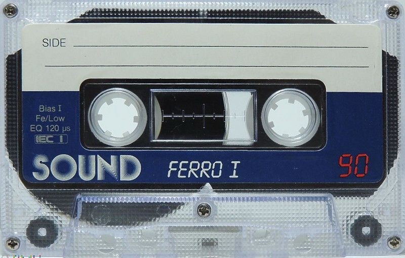 Compact Cassette Sound 90 "Ferro I" Type I Normal Unknown Country