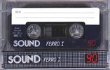 Compact Cassette Sound Ferro I 90 Type I Normal 1990 Europe