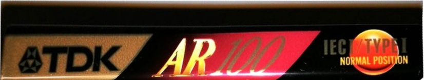 Compact Cassette TDK AR 100 "AR-100EA" Type I Normal 1995 Europe