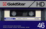 Compact Cassette Goldstar HD 46 Type I Normal 1986 USA