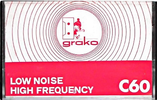 Compact Cassette Grako 60 "GRA" Type I Normal Hong Kong