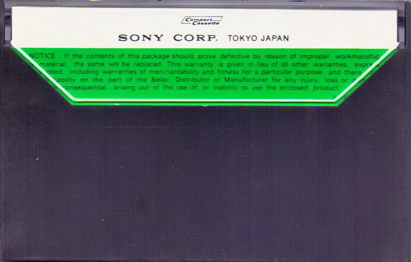 Compact Cassette: Sony  - HF 90