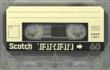 Compact Cassette Scotch Tartan 60 Type I Normal 1977 Japan