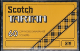 Compact Cassette Scotch Tartan 60 Type I Normal 1977 Japan