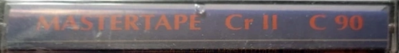 Compact Cassette Mastertape 90 Type II Chrome Europe