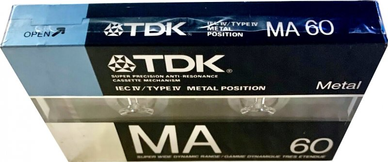 Compact Cassette: TDK  - MA 60