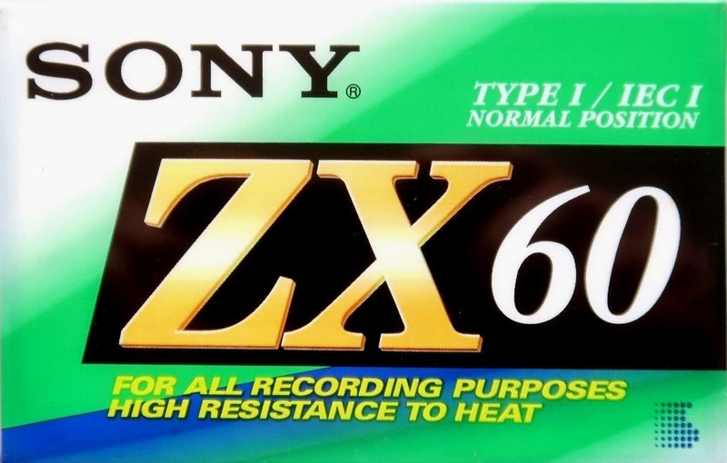 Compact Cassette: Sony  - ZX 60