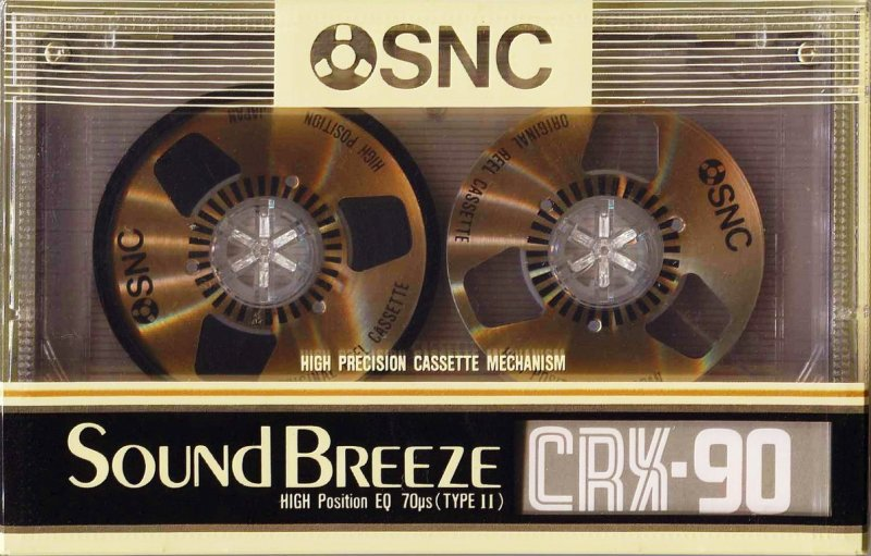 Compact Cassette SNC 90 "CRX" Type II Chrome Japan