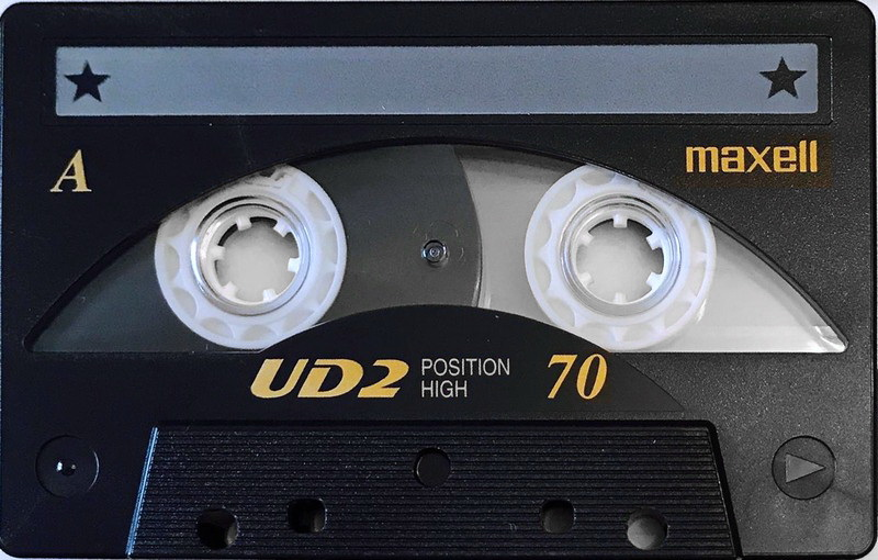 Compact Cassette Maxell UDII / UD2 70 "UD2-70L" Type II Chrome 1997 Japan