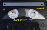 Compact Cassette Maxell UDII / UD2 70 "UD2-70L" Type II Chrome 1997 Japan