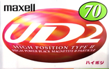 Compact Cassette Maxell UDII / UD2 70 "UD2-70L" Type II Chrome 1997 Japan