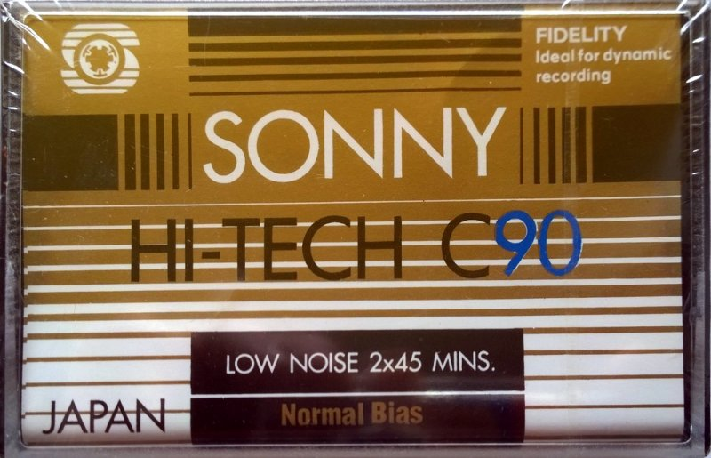 Compact Cassette Sonny 90 Type I Normal 1992 Hong Kong