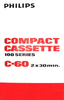 Compact Cassette Philips 60 Type I Normal Canada